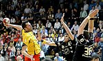 21.04.2012, Krems, Handball, Handball Liga Austria, <br>HLA, MPO, UHK Krems, Bregenz,<br>LAZAREVIC Uros, WAGESREITER Markus, PODVRSIC Andraz<br><br><br>Copyright DIENER / Zierlinger Karl<br>Marktgasse 3-7 / 4 / 5 / 21<br>A-1090 Wien<br>Telefax +43 1 955 32 35<br>Mobil +43 676 629 98 51<br>BA-CA<br>Bank Nr. 12000<br>Account Nr. 00712 223 783<br>e-mail: agentur@diener.at<br>Datenbank: www.diener.at