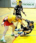 21.04.2012, Krems, Handball, Handball Liga Austria, <br>HLA, MPO, UHK Krems, Bregenz,<br>LINT Werner, MAYER Lucas, GUENTHER Matthias<br><br><br>Copyright DIENER / Zierlinger Karl<br>Marktgasse 3-7 / 4 / 5 / 21<br>A-1090 Wien<br>Telefax +43 1 955 32 35<br>Mobil +43 676 629 98 51<br>BA-CA<br>Bank Nr. 12000<br>Account Nr. 00712 223 783<br>e-mail: agentur@diener.at<br>Datenbank: www.diener.at