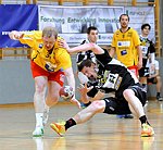10.03.2012, Krems, Handball, Handball Liga Austria, HLA, MPO, UHK Krems - Fivers WAT Margareten,<br>LINT Werner, KIRVELIAVICIUS Romas<br><br>Copyright DIENER / Zierlinger Karl<br>Marktgasse 3-7 / 4 / 5 / 21<br>A-1090 Wien<br>Telefax +43 1 955 32 35<br>Mobil +43 676 629 98 51<br>BA-CA<br>Bank Nr. 12000<br>Account Nr. 00712 223 783<br>e-mail: agentur@diener.at<br>Datenbank: www.diener.at