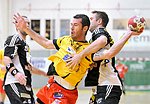 10.03.2012, Krems, Handball, Handball Liga Austria, HLA, MPO, UHK Krems - Fivers WAT Margareten,<br>EDELMUELLER Christoph, LAZAREVIC Uros, ZIURA Vytautas<br><br>Copyright DIENER / Zierlinger Karl<br>Marktgasse 3-7 / 4 / 5 / 21<br>A-1090 Wien<br>Telefax +43 1 955 32 35<br>Mobil +43 676 629 98 51<br>BA-CA<br>Bank Nr. 12000<br>Account Nr. 00712 223 783<br>e-mail: agentur@diener.at<br>Datenbank: www.diener.at