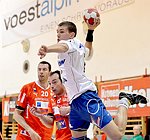 22.03.2012, Krems, Handball, Handball Liga Austria, HLA, MPO, UHK Krems, HC Hard,<br>LAZAREVIC Uros, BOZSO Andras, RASCHLE Luca<br><br><br>Copyright DIENER / Zierlinger Karl<br>Marktgasse 3-7 / 4 / 5 / 21<br>A-1090 Wien<br>Telefax +43 1 955 32 35<br>Mobil +43 676 629 98 51<br>BA-CA<br>Bank Nr. 12000<br>Account Nr. 00712 223 783<br>e-mail: agentur@diener.at<br>Datenbank: www.diener.at