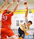 22.03.2012, Krems, Handball, Handball Liga Austria, HLA, MPO, UHK Krems, HC Hard,<br>LINT Werner, FRIEDE Bernd<br><br><br>Copyright DIENER / Zierlinger Karl<br>Marktgasse 3-7 / 4 / 5 / 21<br>A-1090 Wien<br>Telefax +43 1 955 32 35<br>Mobil +43 676 629 98 51<br>BA-CA<br>Bank Nr. 12000<br>Account Nr. 00712 223 783<br>e-mail: agentur@diener.at<br>Datenbank: www.diener.at