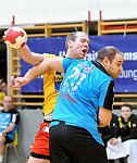 25.02.2012, Krems, Handball, Handball Liga Austria, HLA, MPO, UHK Krems - HC Linz,<br>SCHMOELZ Johann, KRNJAJAC Slavko<br><br><br>Copyright DIENER / Zierlinger Karl<br>Marktgasse 3-7 / 4 / 5 / 21<br>A-1090 Wien<br>Telefax +43 1 955 32 35<br>Mobil +43 676 629 98 51<br>BA-CA<br>Bank Nr. 12000<br>Account Nr. 00712 223 783<br>e-mail: agentur@diener.at<br>Datenbank: www.diener.at