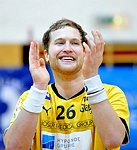 11.02.2012, Krems, Handball, Handball Liga Austria, <br>HLA, MPO, UHK Krems - HIT Tirol,<br>VIZVARY Kristof<br><br><br>Copyright DIENER / Zierlinger Karl<br>Marktgasse 3-7 / 4 / 5 / 21<br>A-1090 Wien<br>Telefax +43 1 955 32 35<br>Mobil +43 676 629 98 51<br>BA-CA<br>Bank Nr. 12000<br>Account Nr. 00712 223 783<br>e-mail: agentur@diener.at<br>Datenbank: www.diener.at