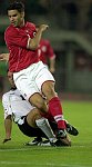 15.08.2001<br>�sterreich - Schweiz/1:2(0:1)<br>BRUNMAYR Ronald (�sterreich)<br>HAAS Bernt (Schweiz)<br>46. Minute