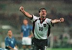 1998.09.05<br>�sterreich - Israel<br>REINMAYR Hannes<br>Jubel nach seinem Tor zum 1:0 in der 7.Minute