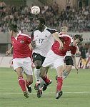 18.08.2004<br>�sterreich - Deutschland/1:3 (1:1)<br>KATZER Markus, HIDEN Martin (�sterreich)<br>ASAMOAH Gerald (Deutschland)