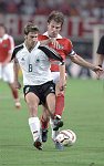 18.08.2004<br>�sterreich - Deutschland/1:3 (1:1)<br>IVANSCHITZ Andreas (�sterreich)<br>FRINGS Thorsten (Deutschland)