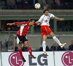 09.10.2004<br>�sterreich - Polen/1:3 (1:1)<br>POGATETZ Emanuel (�sterreich)<br>KOSOWSKI Karmin (Polen)<br>71. Minute