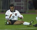 10.11.2001<br>�sterreich - T�rkei<br>WEISSENBERGER Markus<br>nach vergebener Torchance<br>84. Minute
