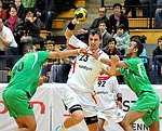 20.12.2011, Krems, Handball, Laenderspiel, Nationalteam, Testspiel, Oesterreich, Algerien<br>HADHAIDJI Abdelatif, KOLAR Markus, BENALI Omar<br><br><br>Copyright DIENER / Zierlinger Karl<br>Marktgasse 3-7 / 4 / 5 / 21<br>A-1090 Wien<br>Telefax +43 1 955 32 35<br>Mobil +43 676 629 98 51<br>BA-CA<br>Bank Nr. 12000<br>Account Nr. 00712 223 783<br>e-mail: agentur@diener.at<br>Datenbank: www.diener.at