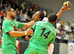 20.12.2011, Krems, Handball, Laenderspiel, Nationalteam, Testspiel, Oesterreich, Algerien<br>HADJAIDJI Abdelatif, SANTOS Raul, SOUDANI Rabaha<br><br><br>Copyright DIENER / Zierlinger Karl<br>Marktgasse 3-7 / 4 / 5 / 21<br>A-1090 Wien<br>Telefax +43 1 955 32 35<br>Mobil +43 676 629 98 51<br>BA-CA<br>Bank Nr. 12000<br>Account Nr. 00712 223 783<br>e-mail: agentur@diener.at<br>Datenbank: www.diener.at