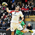 20.12.2011, Krems, Handball, Laenderspiel, Nationalteam, Testspiel, Oesterreich, Algerien<br>SCHMID Dominik<br><br><br>Copyright DIENER / Zierlinger Karl<br>Marktgasse 3-7 / 4 / 5 / 21<br>A-1090 Wien<br>Telefax +43 1 955 32 35<br>Mobil +43 676 629 98 51<br>BA-CA<br>Bank Nr. 12000<br>Account Nr. 00712 223 783<br>e-mail: agentur@diener.at<br>Datenbank: www.diener.at