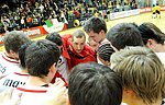 20.12.2011, Krems, Handball, Laenderspiel, Nationalteam, Testspiel, Oesterreich, Algerien<br>Timeout<br><br><br>Copyright DIENER / Zierlinger Karl<br>Marktgasse 3-7 / 4 / 5 / 21<br>A-1090 Wien<br>Telefax +43 1 955 32 35<br>Mobil +43 676 629 98 51<br>BA-CA<br>Bank Nr. 12000<br>Account Nr. 00712 223 783<br>e-mail: agentur@diener.at<br>Datenbank: www.diener.at