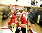 22.03.2012, Krems, Handball, Laenderspiel, Nationalteam,  Oesterreich - Schweden, Europameisterschaftsqualifikation, Damen, European Championships, Qualification ,Women, <br>Austria - Sweden,<br>Timeout sterreich<br><br>Copyright DIENER / Zierlinger Karl<br>Marktgasse 3-7 / 4 / 5 / 21<br>A-1090 Wien<br>Telefax +43 1 955 32 35<br>Mobil +43 676 629 98 51<br>BA-CA<br>Bank Nr. 12000<br>Account Nr. 00712 223 783<br>e-mail: agentur@diener.at<br>Datenbank: www.diener.at
