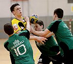 26.05.2012, Krems, Handball, Oesterreichische Meisterschaften U-18M, SG Handball Graz - ULZ Schwaz<br>VIDAKOVIC Fabian, HOCHLEITNER Armin, PRETTENTHALER Florian, SCHMIEDBAUER Philipp<br><br><br><br>Copyright DIENER / Zierlinger Karl<br>Marktgasse 3-7 / 4 / 5 / 21<br>A-1090 Wien<br>Telefax +43 1 955 32 35<br>Mobil +43 676 629 98 51<br>BA-CA<br>Bank Nr. 12000<br>Account Nr. 00712 223 783<br>e-mail: agentur@diener.at<br>Datenbank: www.diener.at