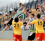 27.05.2012, Krems, Handball, Oesterreichische Meisterschaften U-18M, UHK Krems/St. Poelten - Union West-Wien<br>PILS Alexander, MAROUSCHEK Moritz, PRATSCHNER Simon, STACHELBERGER Lukas<br><br><br><br>Copyright DIENER / Zierlinger Karl<br>Marktgasse 3-7 / 4 / 5 / 21<br>A-1090 Wien<br>Telefax +43 1 955 32 35<br>Mobil +43 676 629 98 51<br>BA-CA<br>Bank Nr. 12000<br>Account Nr. 00712 223 783<br>e-mail: agentur@diener.at<br>Datenbank: www.diener.at
