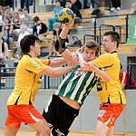 27.05.2012, Krems, Handball, Oesterreichische Meisterschaften U-18M, UHK Krems/St. Poelten - Union West-Wien<br>PILS Alexander, PRATSCHNER Simon, MAROUSCHEK Moritz<br><br><br><br>Copyright DIENER / Zierlinger Karl<br>Marktgasse 3-7 / 4 / 5 / 21<br>A-1090 Wien<br>Telefax +43 1 955 32 35<br>Mobil +43 676 629 98 51<br>BA-CA<br>Bank Nr. 12000<br>Account Nr. 00712 223 783<br>e-mail: agentur@diener.at<br>Datenbank: www.diener.at