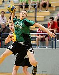 26.05.2012, Krems, Handball, Oesterreichische Meisterschaften U-18M, SG Handball Graz - ULZ Schwaz<br>HOCHLEITNER Armin, SPENDIER Sebastian<br><br><br><br>Copyright DIENER / Zierlinger Karl<br>Marktgasse 3-7 / 4 / 5 / 21<br>A-1090 Wien<br>Telefax +43 1 955 32 35<br>Mobil +43 676 629 98 51<br>BA-CA<br>Bank Nr. 12000<br>Account Nr. 00712 223 783<br>e-mail: agentur@diener.at<br>Datenbank: www.diener.at