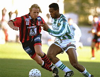 1997.10.25.<br>Admira - Lustenau<br>BUBBERMANN Wim/ KOEJOE Samuel