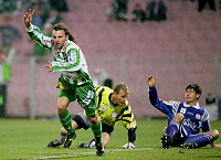 16.11.1997<br>Rapid - Austria<br>PENKSA Marek (Rapid)<br>KNALLER Wolfgang (Austria)