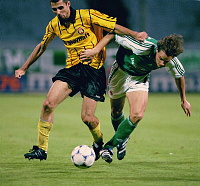 1999.09.30<br>Rapid - Bratislava<br>SCHWARZ Florian/GERICH Tomas<br>79. Min.