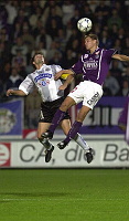 01.10.2000<br>Austria - Sturm Graz<br>SARAC Dragan (Austria)<br>REINMAYR Hannes (Sturm)<br>81. Minute