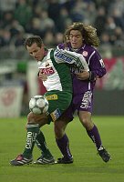 25.11.2001<br>Rapid - Austria 1:1(0:0)<br>WALLNER Roman (Rapid)<br>TROYANSKY Fernando Ariel (Austria)<br>25. Minute