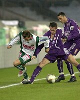 06.03.2002<br>Rapid - Austria/1:1(0:1)<br>WALLNER Roman (Rapid)<br>HIDEN Martin (Austria)<br>1. Minute