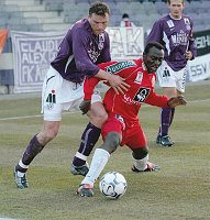 16.03.2003<br>Austria - Pasching/0:1 (0:0)<br>RATAJCZYK Krzysztof (Austria)<br>DATORU George (Pasching)