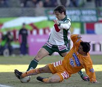 23.03.2003<br>Rapid - Sturm/1:0(1:0)<br>PRISC Mario (Rapid)<br>ROJAS Francisco (Sturm)<br>