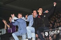27.09.2002<br>Austria - K�rnten/3:1 (2:1)<br>Fans bejubeln das 1:0 durch JANOCKO Vladimir