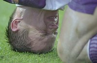 09.11.2003<br>Austria - Salzburg/0:0<br>DOSPEL Ernst, nach Schu� in die ......<br>33. Minute