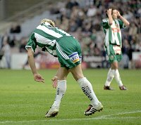 03.04.2004<br>Rapid - GAK 0:4(0:1)<br>WALLNER Roman, leicht verspannt<br>75. Minute