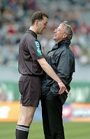 17.04.2004<br>Rapid - Bregenz 0:0<br>HICKERSBERGER Josef (Rapid)<br>EINWALLER Thomas (Schiedsrichter)<br>9. Minute