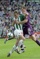 02.05.2004<br>Rapid - Austria 1:2(0:2)<br>LAWAREE Axel (Rapid)<br>RATAJCZYK Krzysztof (Austria)<br>67. Minute