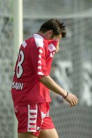 14.09.2003<br>Rapid - GAK/2:1 (0:1)<br>KOLLMANN Roland, trocknet seine Tr�nen nach vergebener Torchance<br>42. Minute