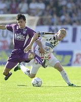 20.09.2003<br>Austria - Sturm/1:1 (0:0)<br>SCHARNER Paul (Austria)<br>DMITROVIC Boban (SDturm)<br>25. Minute