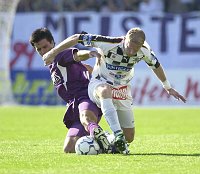 20.09.2003<br>Austria - Sturm/1:1 (0:0)<br>SCHARNER Paul (Austria)<br>DMITROVIC Boban (Sturm)<br>25. Minute