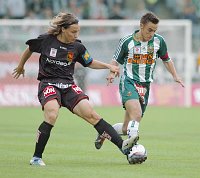 11.09.2004<br>Rapid - Admira/2:1 (2:0)<br>HOFMANN Steffen  (Rapid)<br>BALDAUF Dario (Admira)<br>7. Minute