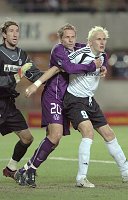 16.09.2004<br>Austria - Warschau/1:0 (0:0)<br>KIESENEBNER Markus (Austria)<br>WLODARCZYK Piotr (Warschau)<br>74. Minute