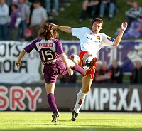 03.10.2004<br>Admira - Austria/0:5 (0:1)<br>KOVACEVIC Marijan (Admira)<br>BLANCHARD Jocelyn (Austria)<br>31. Minute