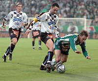 31.10.2004<br>Rapid - Sturm/2:0 (0:0)<br>HOFMANN Steffen (Rapid)<br>NEUKIRCHNER G�nther (Sturm)<br>20. Minute