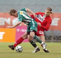 09.04.2005<br>Rapid - Mattersburg/2:1 (1:0)<br>LAWAREE Axel (Rapid)<br>PATOCKA J�rgen (Mattersburg)<br>3. Minute