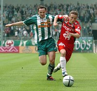 24.04.2005<br>Rapid - Pasching/2:1 (1:1)<br>HIDEN Markus (Rapid)<br>JEZEK Patrick (Pasching)<br>22. Minute