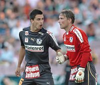 07.08.2004<br>Rapid - Salzburg/0:0#<br>SCHARNER Paul, ARZBERGER Heinz<br>6. Minute