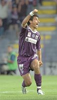 15.08.2004<br>Austria - Tirol/2:2 (2:2)<br>VASTIC Ivica, jubelt �ber sein Kopfballtor zum 2:2<br>36. Minute