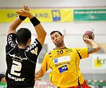 17.09.2011, Krems, Handball, Handball Liga Austria, <br>HLA,, UHK Krems - Bregenz,<br>MAYER Lucas, LAZAREVIC Uros<br><br><br>Copyright DIENER / Karl Zierlinger<br>Marktgasse 3-7 / 4 / 5 / 21<br>A-1090 Wien<br>Telefax +43 1 955 32 35<br>Mobil +43 676 629 98 51<br>BA-CA<br>Bank Nr. 12000<br>Account Nr. 00712 223 783<br>e-mail: agentur@diener.at<br>Datenbank: www.diener.at