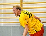 17.09.2011, Krems, Handball, Handball Liga Austria, <br>HLA,, UHK Krems - Bregenz,<br>LINT Werner<br><br><br>Copyright DIENER / Karl Zierlinger<br>Marktgasse 3-7 / 4 / 5 / 21<br>A-1090 Wien<br>Telefax +43 1 955 32 35<br>Mobil +43 676 629 98 51<br>BA-CA<br>Bank Nr. 12000<br>Account Nr. 00712 223 783<br>e-mail: agentur@diener.at<br>Datenbank: www.diener.at