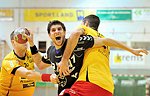 17.09.2011, Krems, Handball, Handball Liga Austria, <br>HLA,, UHK Krems - Bregenz,<br>VIZVARY Kristof, WAGESREITER Markus, LAZAREVIC Uros<br><br><br>Copyright DIENER / Karl Zierlinger<br>Marktgasse 3-7 / 4 / 5 / 21<br>A-1090 Wien<br>Telefax +43 1 955 32 35<br>Mobil +43 676 629 98 51<br>BA-CA<br>Bank Nr. 12000<br>Account Nr. 00712 223 783<br>e-mail: agentur@diener.at<br>Datenbank: www.diener.at